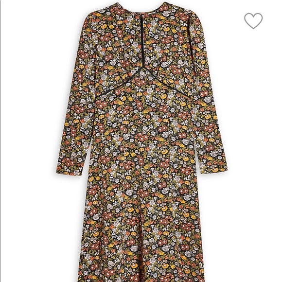 Top shop Floral Midi Dress - Picture 3 of 6